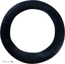 車 暖かい ハンドルカバー 普通車 ステアリングカバー 秋 冬 38cm もこもこ 柔らかい 滑り止め Mサイズ ブラック 黒(ブラック(黒))