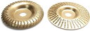木工用アングルグラインダー 研磨ディスク 木材 加工 高硬度 二点セット 穴径16mm 直径100mm