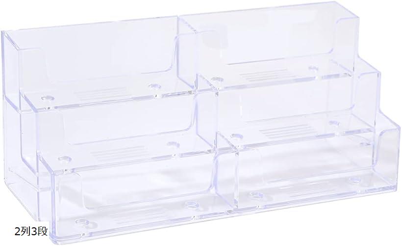 名刺スタンド 名刺立て カード立て ホルダー ケース ディスプレイ オフィス 受付 アクリル 収納 展示 ..