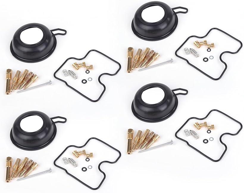 互換品ホンダ 用 CB400SF VTEC NC39 キャブレター リペア キット ダイヤフラム オーバーホール super four スーパーフォア 補修 修理 レストア ガソリン 漏れ クリーニング メンテナンス パーツ 社外品