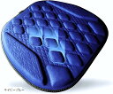 車シートクッション 3D体圧分散GELパッド ゲルクッション 座布団 カーシートクッション 運転席 通気性(ネイビーブルー, 48cmx48cmx2.5cm)