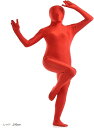 morytrade 全身タイツ カオナシ コスプレ ハロウィン 仮装 5サイズ(レッド, 190cm)