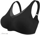 ブラジャー 乳がんパッド専用ブラ レディース ブラックXL(ブラック, XL)(4)