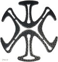 ヘルメットインナー シリコンライナー はめるだけ 柔軟性 湿気軽減 髪型キープ 丸洗い 汎用性(ブラック)(2)