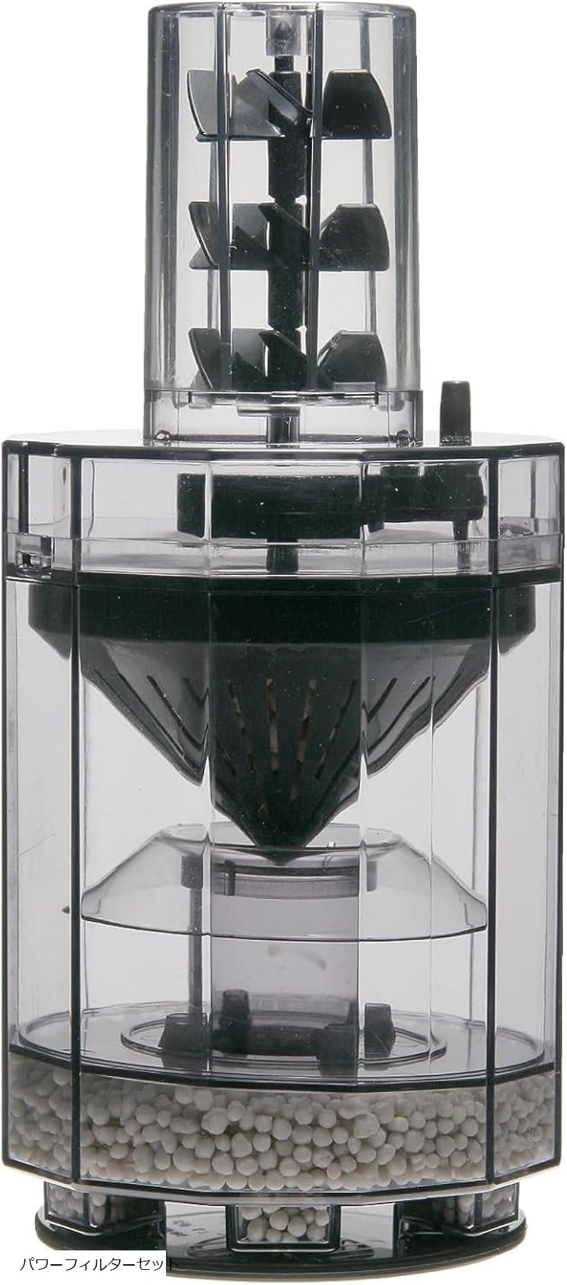 水槽用フィルター 濾過フィルター エアーポンプ 大型 プロペラ付き パワーフィルターセット (マルチカラー)