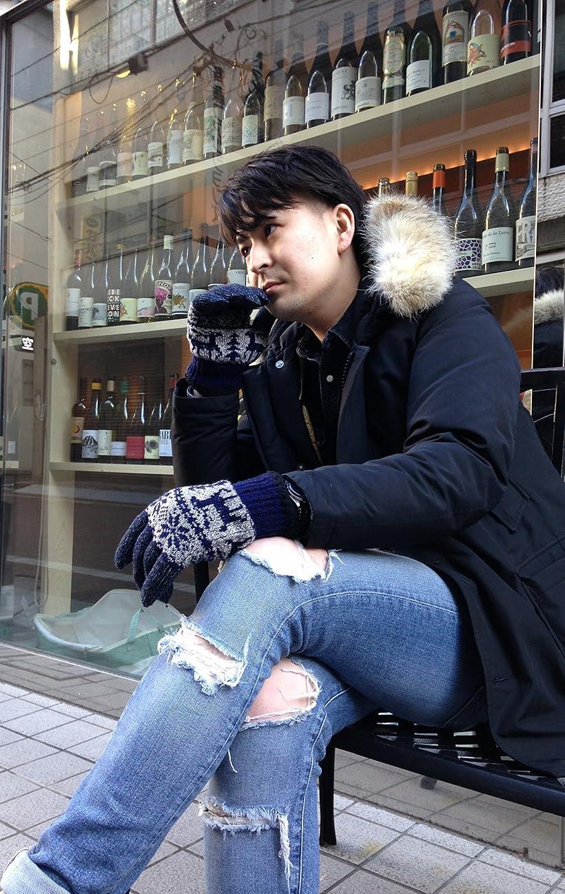 日本製タッチパネル スマートフォン対応 裏ボア ニット 手袋 大雪/グレー(大雪 / グレー)