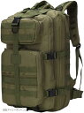 リュック サック バック パック 自衛隊 サバゲー 登山 MOLLE 容量約35L OD アーミーグリーン(OD(アーミーグリーン), M)(4)