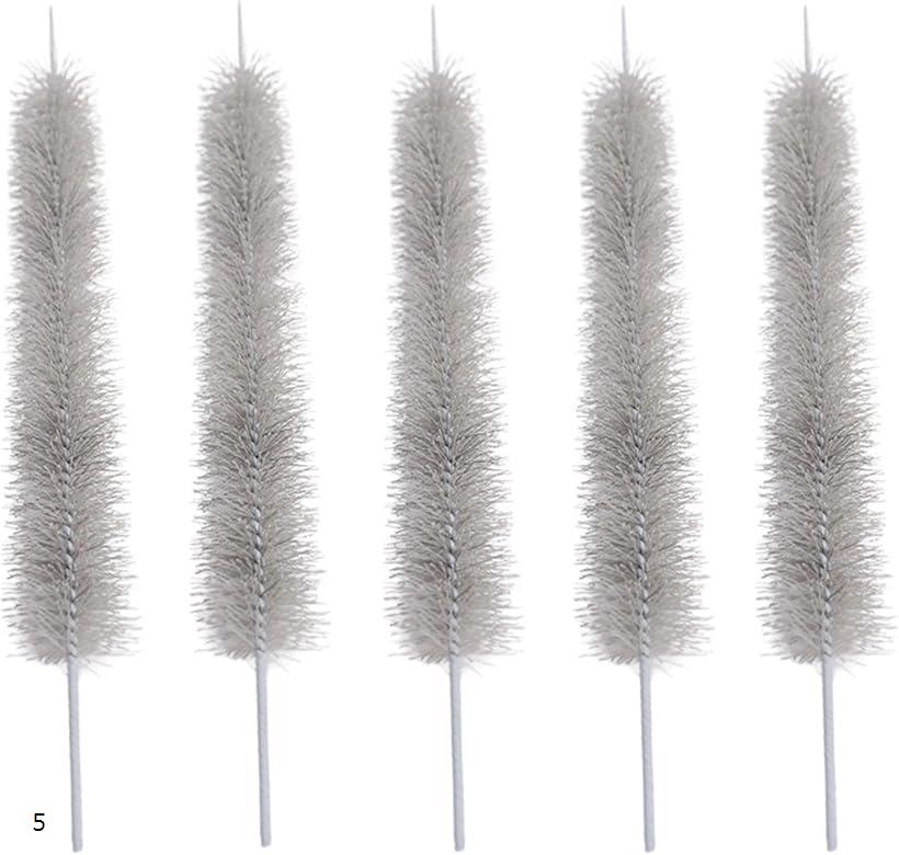 ネズミ 駆除 対策 侵入 防止 撃退グッズ 退治 ネズミよけ 屋外 ブラシ (シルバー, 42cm)