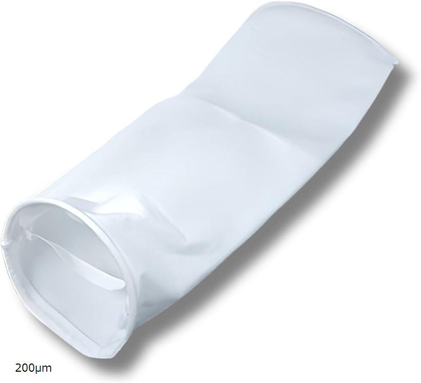 白点虫 除去 フィルターソックス 対策 白点キャッチャー アクアリウム 濾過 熱帯魚 金魚 メダカ 水槽 白点フィルター バグフィルター 白点虫対策 200μm (ホワイト)