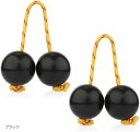 アサラト 打楽器 マラカス シェイカー 民族楽器 2個セット バティカ パーカッション(ブラック)
