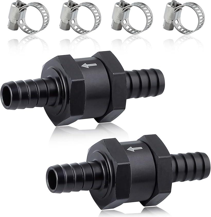 6個入り 10mm 燃料ノンリターンワンウェーチェッキバルブ フューエルラインチェックバルブ 燃料ライン..