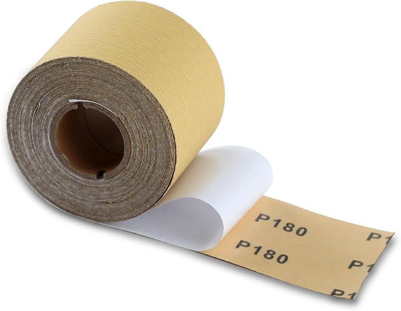 【楽天ランキング1位入賞】紙ヤスリ サンドペーパーロール 紙やすりロール 酸化アルミニウム製サンディングロールペーパー 幅70mmx長さ9m #180 (幅70...