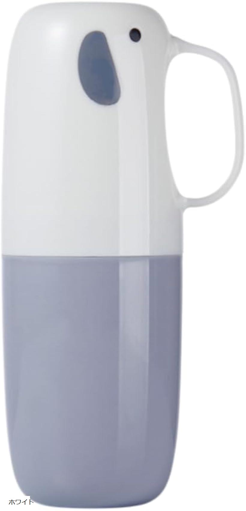 歯ブラシケース 携帯用 外出 出張 旅行 ポータブル コンパクト オフィス トラベル ホワイト (ホワイト,..