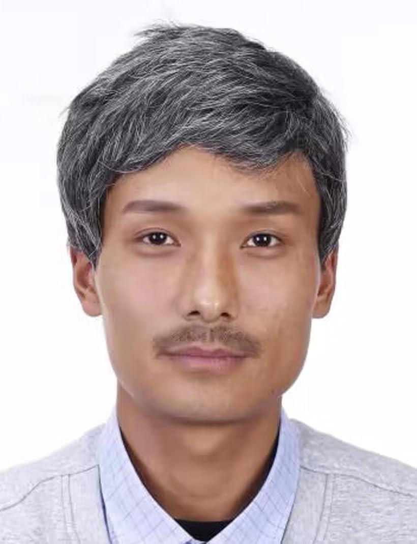 白髪 グレー ヘアー ウィッグ かつら 男性 老人 おじいちゃん つけ毛 ブラックグレー シルバーグレー メンズ 男性用 紳士(グレー)