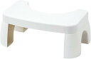 トイレ 踏み台 子供 トイレトレーニング 補助 ステップ台 滑り止め 高さ17cm(ホワイト, ワンサイズ)