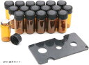アロマ 小分け遮光瓶 アロマオイル 保存 容器 詰め替え 香水 ボトル 耐熱ガラス(3ml 18本セット)
