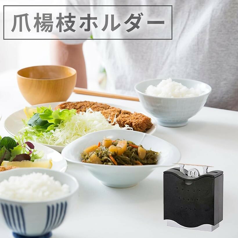 【楽天ランキング1位入賞】爪楊枝 つまようじ入れ 爪楊枝ケース 自動 ガジェット ディスペンサー 1個 (1個) horiku-10196568 ホリック サンプル画像3