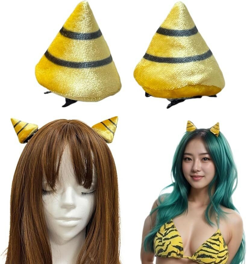 鬼 コスプレ 角 ヘア アクセサリー コスチューム 衣装 女性 レディース 可愛い 節分 ハロウィン 仮装 ..