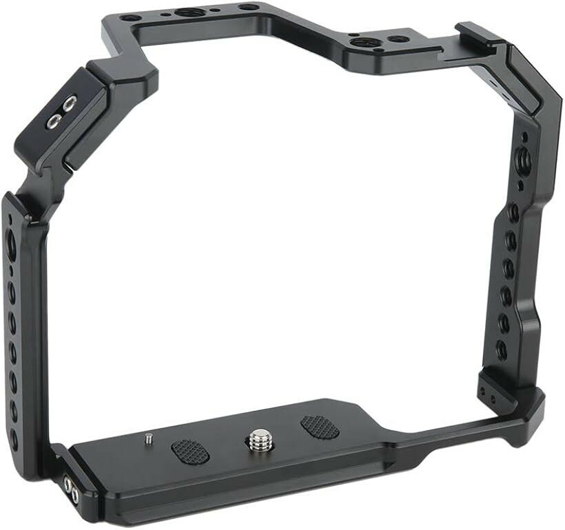 【楽天ランキング1位入賞】CANON 90D/80D/70D専用ケージ 拡張カメラケージ NATO Rail 軽量 取付便利 耐久性 DSLR 装備 90D/80D/70D対応 動画撮影 撮影リグ 1件単品ー371 画像3