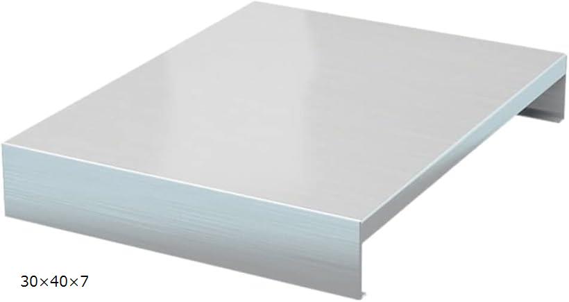 ガスコンロ カバー 五徳 IH 台 おしゃれ 防油 ステンレス製 汚れ防止30x40x7cm (高さ7cm, 30x40x7)