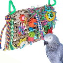 鳥 おもちゃ インコ 玩具 アスレチック バードトイ 止まり木 噛むおもちゃ(マルチ)