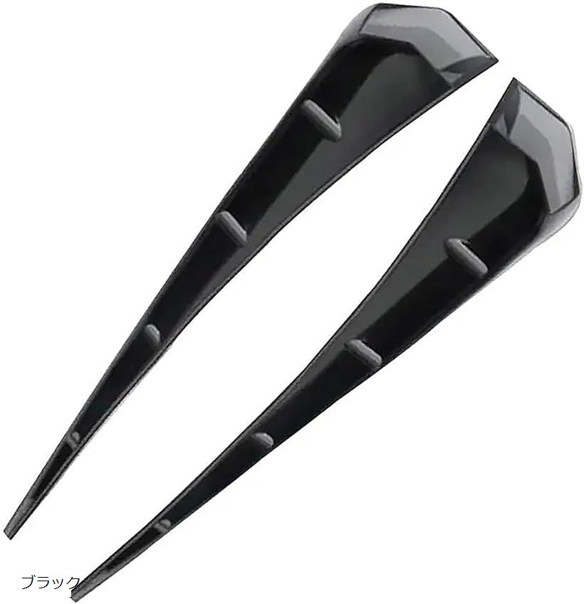 morytrade ダミーダクト フロントフェンダー タイヤハウス エア抜き ブラック