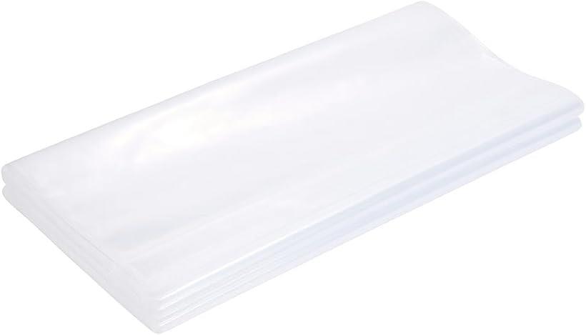 釣り用 ビニール袋 70x130cm ロング 極厚0.14mm 大型魚対応 ブリ マグロ 船釣り 磯釣り 10枚セット (透明)