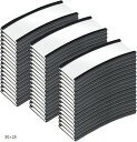 ラベルホルダー 50枚セット マグネット カードホルダー メモ ネームプレート 50x25(50x25)