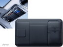 サンバイザー収納 車 大型 サンバイザーポケット サングラスホルダー カードホルダー 多機能(ブラック)(2)