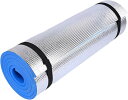 アルミレジャーシート 厚手 10mm レジャート 銀マット ロールマット 180x60 防災用(シルバー, 大判サイズ)