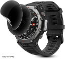 2枚セットAmazfit T-Rex 3 用 覗き見防止フィルム柔らかいTPU素材 24時間自動修復技術amazfit t-rex3 対応 保護ガラスフィルムインストールツール付き浮き防止 高透過率 貼り付け簡単(ANG-VN-0741)