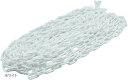 【楽天ランキング1位入賞】プラスチックチェーン 軽量 鎖(ホワイト, 長さ:約10m 太さ:約6mm)