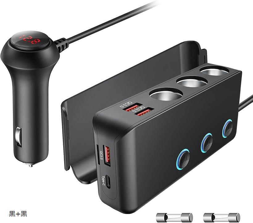 楽天市場】シガーソケット 3連（内装パーツ｜パーツ）：車用品