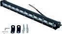 互換品ワークライト 36W ライトバー 汎用 LED作業灯 オフロード 補助灯 12V/24V トラック用品 14インチ(ホワイト)
