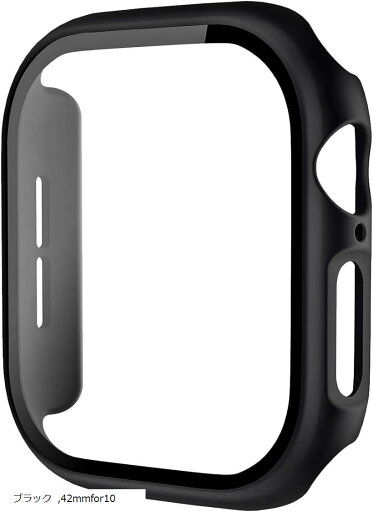 アップルウォッチ カバー Apple watch ケース 保護ケース 保護カバー(ブラック, 42mmfor10) アップルウォッチ カバー Apple watch ケース 保護ケース 保護カバー(ブラック, 42mmfor10)