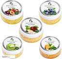 シーシャ フレーバーShisha Friut Set Hookah 水たばこニコチンフリー 50g(5pcs-H, 50g)