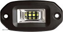 互換品 フォグランプ 作業灯 ワークライト バックランプ 補助灯 埋め込み式 LED 12v 24v 20w 汎用(ホワイト, ホワイト4インチ)