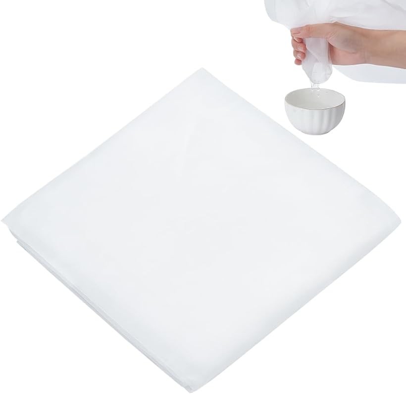 ファインフィルターメッシュ 60ミクロン ナイロン生地 ネット素材 濾過ネット 厚さ0.4mm DIYフィルター..