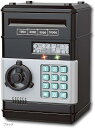 貯金箱 ダイヤルロック式 セキュリティボックス(ブラック, ワンサイズ)