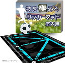 サッカーマット トレーニング 室内練習 防音 90cmx60cm(newミントグリーン)