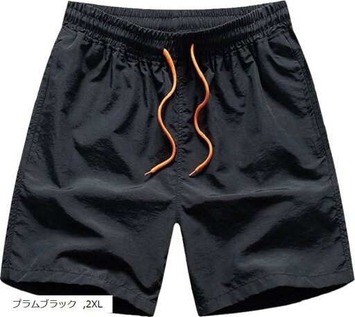 アスペルシオ オシャレ 膝上 海水パンツ メッシュ インナー付 水陸両用 速乾 フィットネス水着 メンズ サーフパンツ ボードショーツ 通気 短め 短パン スイムウェア 水泳 ハワイアン リゾート アウトドア(プラムブラック, 2XL) アスペルシオ オシャレ 膝上 海水パンツ メッシュ インナー付 水陸両用 速乾 フィットネス水着 メンズ サーフパンツ ボードショーツ 通気 短め 短パン スイムウェア 水泳 ハワイアン リゾート アウトドア(プラムブラック, 2XL)