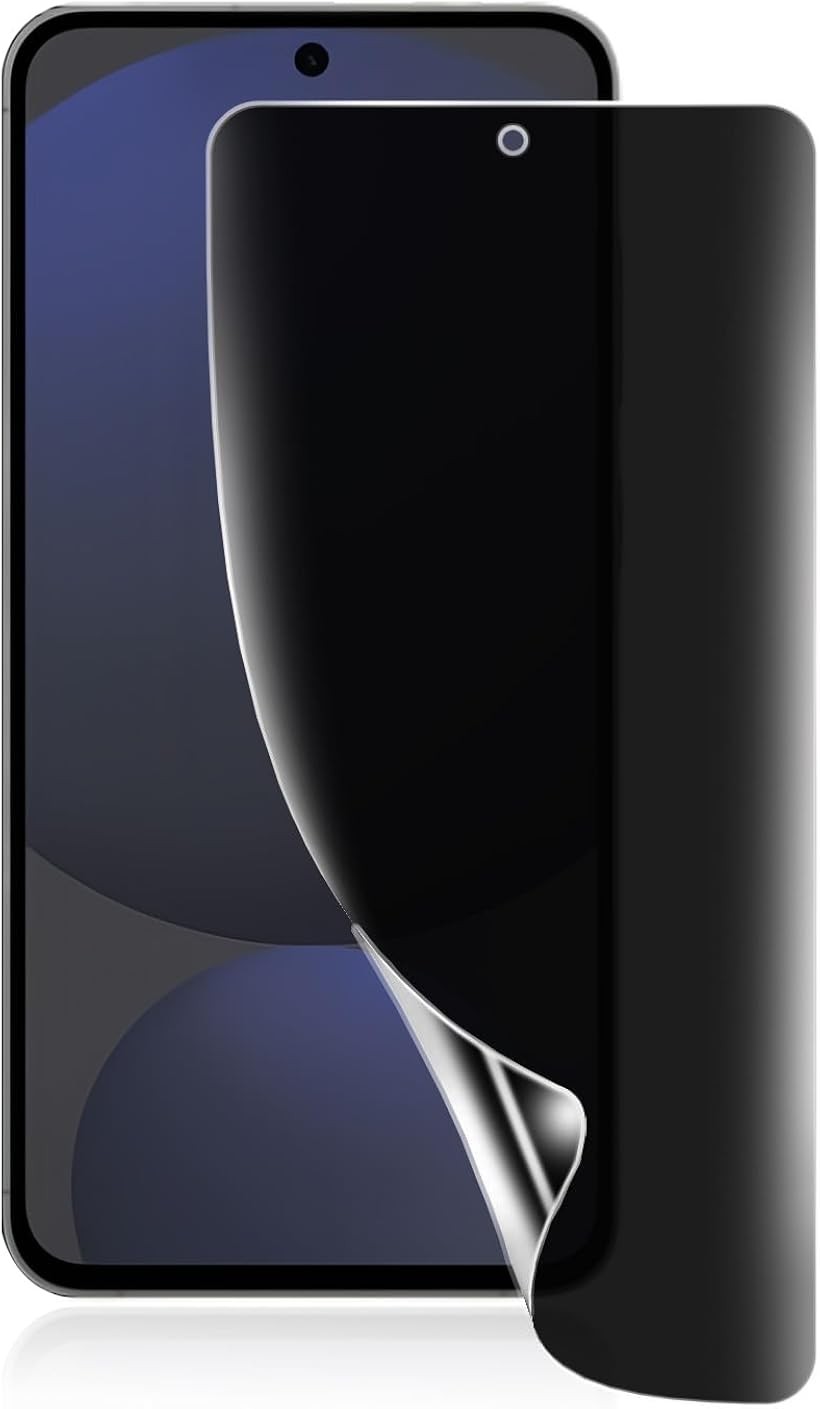 1枚入りGalaxy S24 FE/A55 用覗き見防止 フィルム ギャラクシー 専用 非ガラス TPU素材 指紋認証が可能 反射防止 浮き防止 気泡レス キズ修復 3D保護 液晶保護フィルム (TMK-UCI-256)