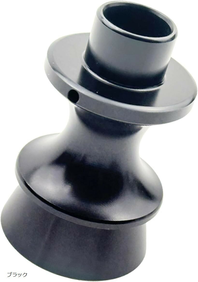 シフトノブ アルミ製 リバーストリガー トヨタ86 BRZ FRS スバル用 シルバー (ブラック)