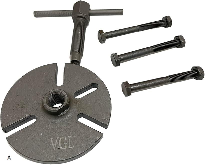 互換品 フライホイール プーラー プレート式 ローター 外し オートバイ バイク エンジン 汎用 工具 メンテナンス 取説 無し SN-306-FP (A)