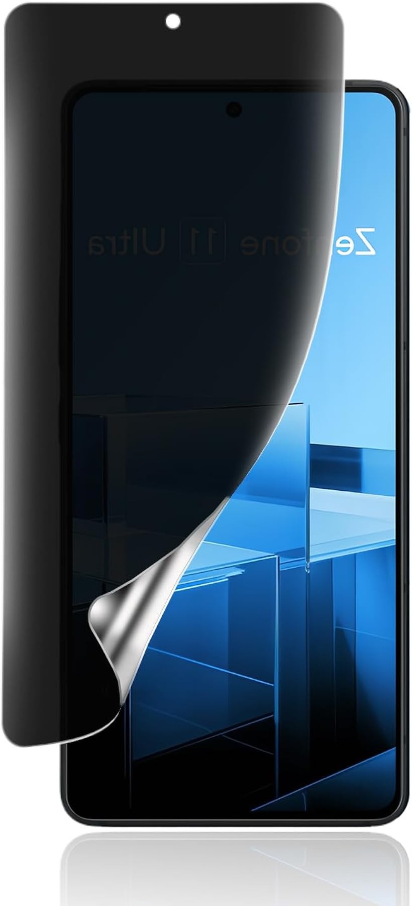 覗き見防止For Zenfone 11 Ultra フィルム キズ防止 保護フィルム プライバシーフィルム TPU素材 3D設計 浮き防止 気泡レス 指紋防止 ケースと干渉せず 衝撃吸収 撥油性 疎水性 (HCU-9CI-229)