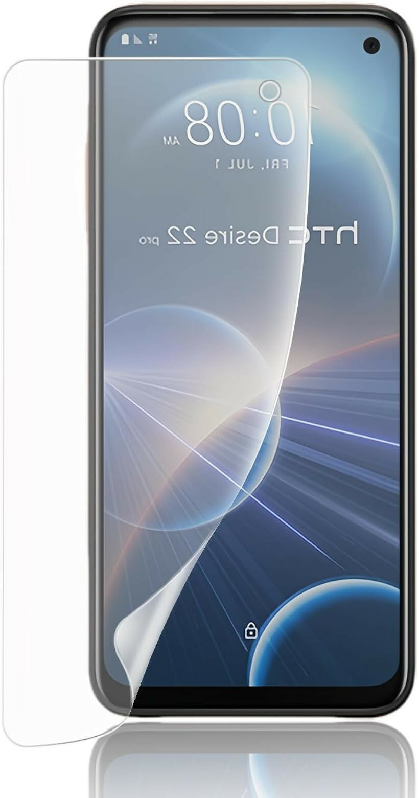 アンチグレア 1枚セットHTC Desire 22 Pro用 フィルム 専用 非ガラス 指紋認証対応TPU全面保護/キズ自動修復/繊細なタッチ/気泡ゼロ/超薄型0.15mm 保護フィルム (HCU-9CI-131)