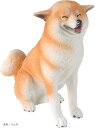 犬 置物 屋外 ミニ リアル 陶器 おもしろ雑貨 オブジェ プレゼント 柴犬 フィギュア(赤毛・うんち, 小)
