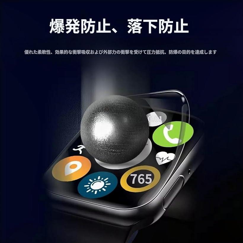 アンチグレア フィルム 2枚セット対応 HUAWEI WATCH D2 保護フィルム 軟 TPU素材 for D2保護フィルム 貼り付け簡単/全面保護/気泡ない/指紋防止/スクラッチ防止/傷つきにくい(WDQ-AJK-0800)