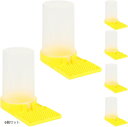 AllBright 蜜蜂給餌器 給水器 ビーフィーダー 養蜂用品 養蜂道具 溺れ防止 ミツバチ(6個セット)