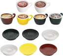 カフェラテ 食品サンプル 模型 ミニ 6種セット 可愛い ラテアート コーヒー 食品模型 展示